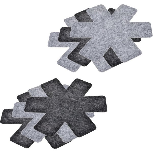 GRÄWE Pfannenschoner, Pfannenschutz - Set, 6 Stück