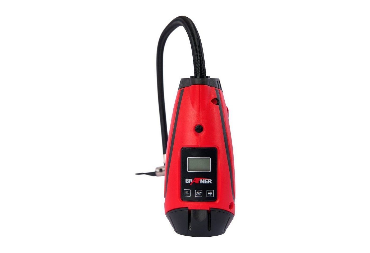 Grafner Kompressor Handkompressor digitale Druckanzeige elektrisch Kompressor 2V, max. 8,00 bar, 12V KfZ-Anschlusskabel – Bild 4 von 5