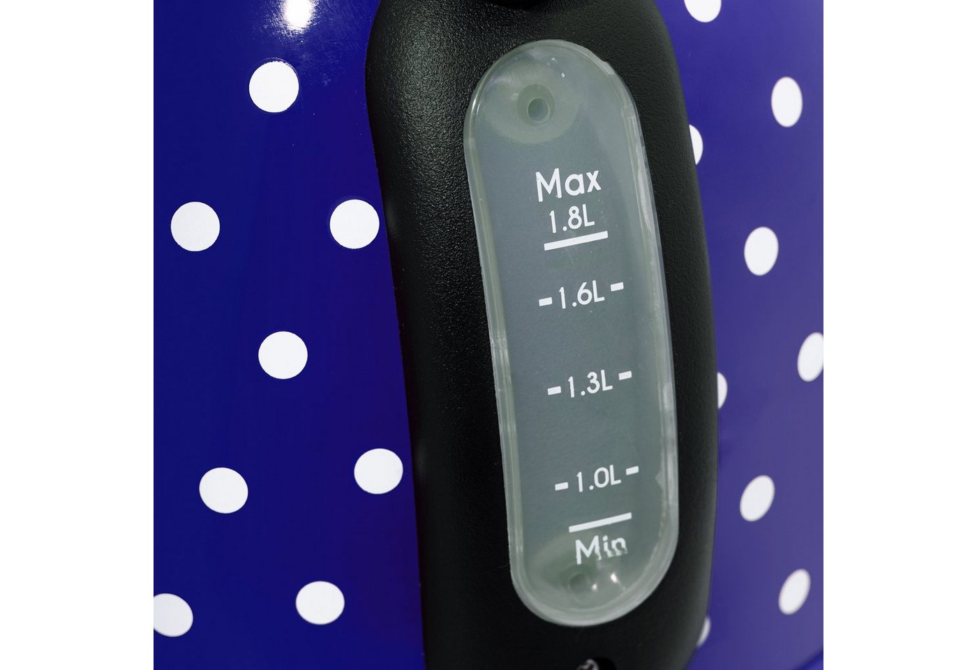 Grafner Wasserkocher Wasserkocher Retro 1,8L 2200 Watt mit Thermometer verschiedene Farben, 2200 W, Edelstahl, Retro-Design – Bild 5 von 5