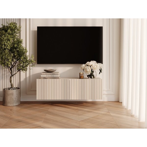 GrainGold TV-Schrank Kioto (Set, TV-Schrank) Soft-Closing-System, Breite 110 cm, für das Wohnzimmer