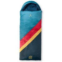GRAND CANYON Schlafsack UTAH 190 Deckenschlafsack – Komfortabler Schlafsack mit Kapuze, Organic Cotton Innenfutter und Rundum-Reißverschluss für Camping und Car