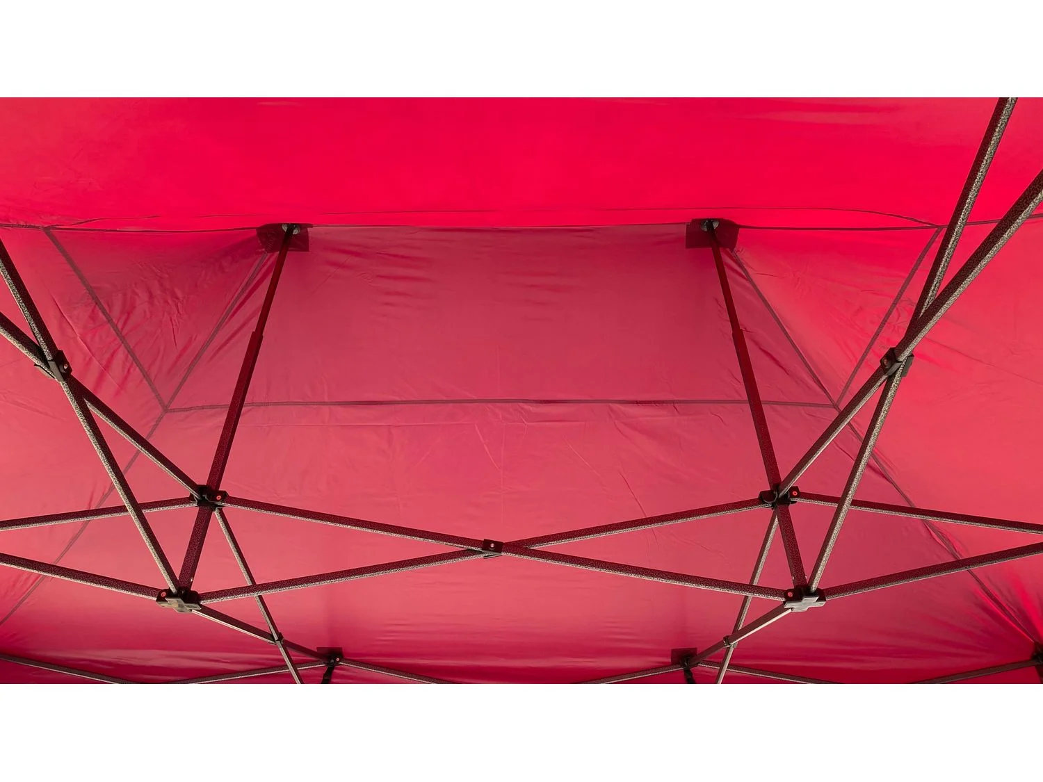 GRASEKAMP Faltpavillon Premium Line (3x4,5m + Seitenteile, Bordeaux) – Bild 3 von 4