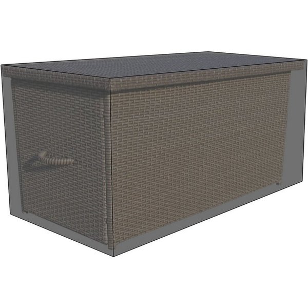 Grasekamp Gartenmöbel-Schutzhülle Black Premium Kissenboxhülle 135x65x55cm