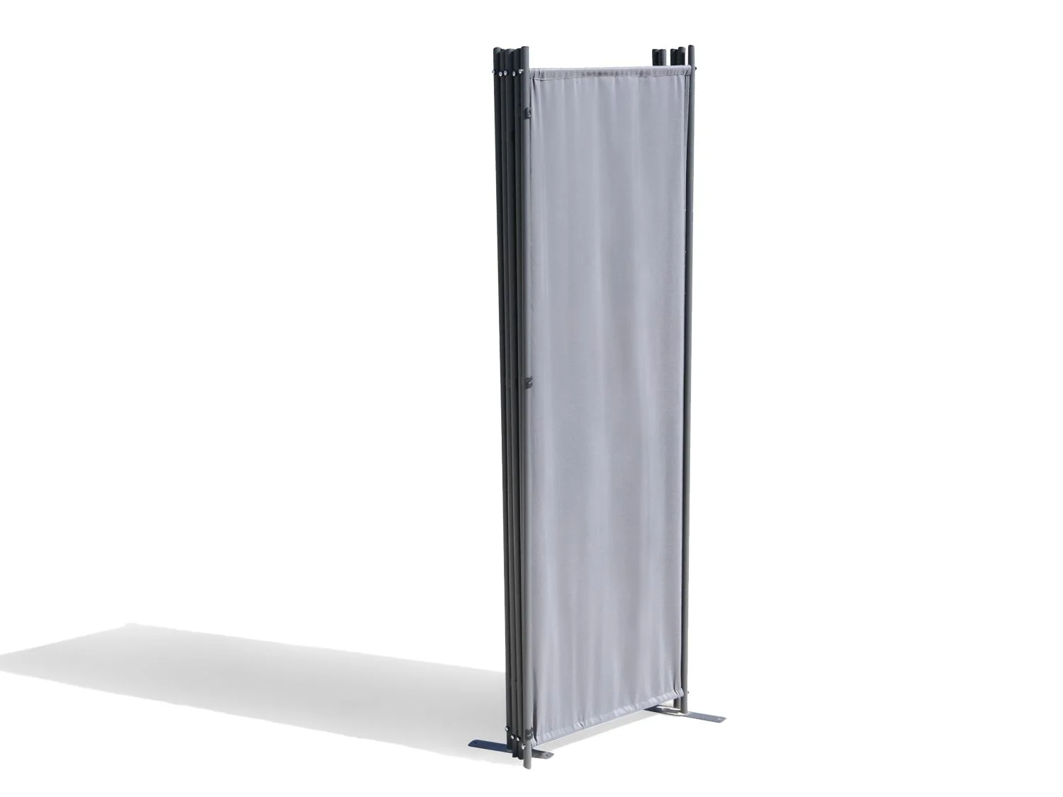 GRASEKAMP Paravent 2er Set (3-teilig, Grau) – Bild 2 von 3