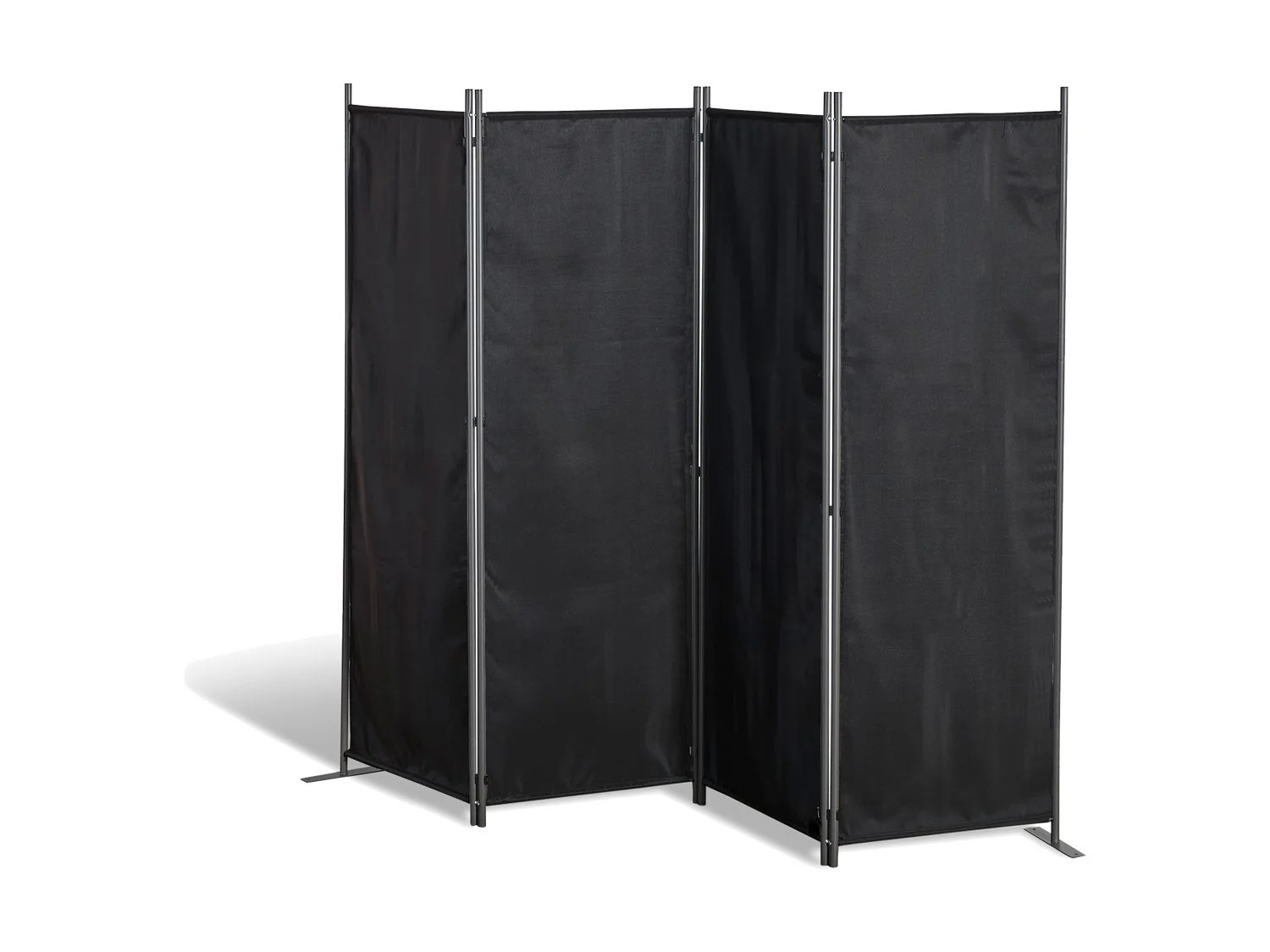 GRASEKAMP Paravent 2er Set (4-teilig, Schwarz) – Bild 2 von 2
