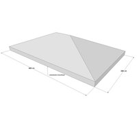 Grasekamp Pavillon Schutzhülle Pavillon 3x4m