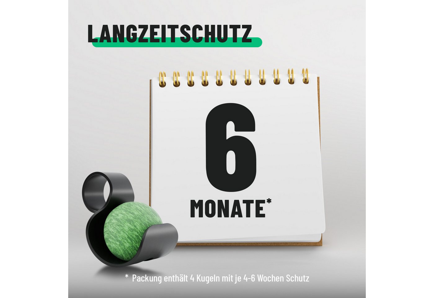 greate. Vergrämungsmittel 8x Marderschreck Duft Kugeln - Langfristige Marderabwehr Auto, 8-St. – Bild 2 von 5
