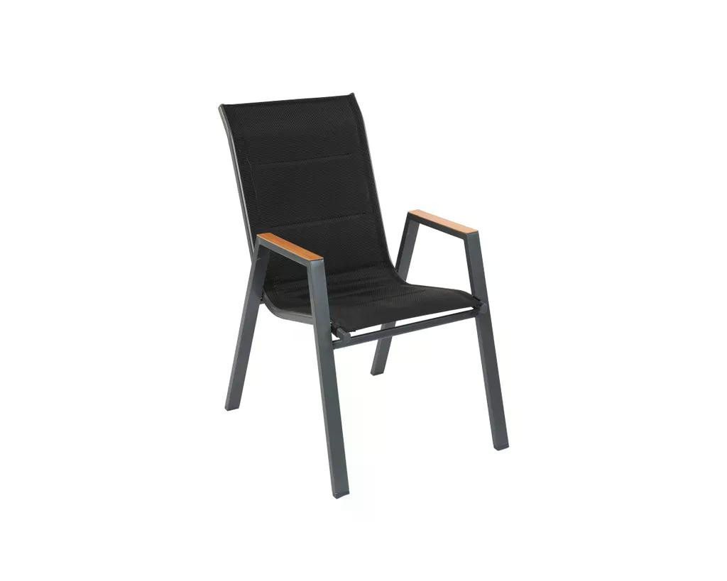 Greemotion Gartenlounge-Set Merida mit Tisch und Stapelstühlen, (7-tlg) – Bild 3 von 5