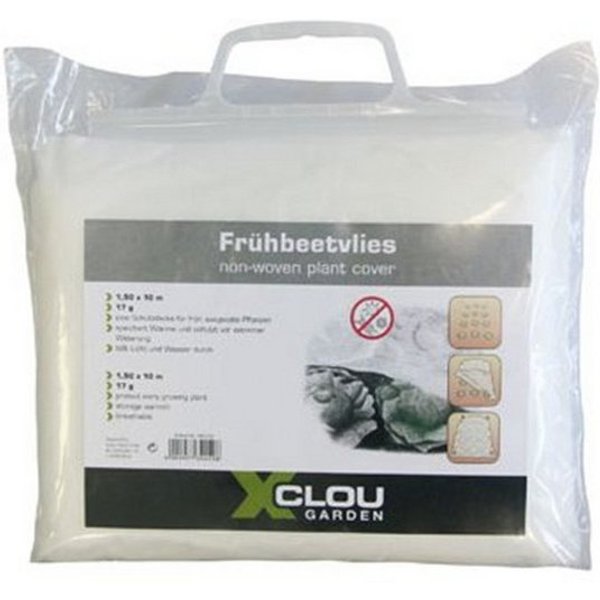 Greemotion Wintervlies in Weiß 1,5 x 10 m – Schutz vor Frost, Wind & Schnee, (1-St)
