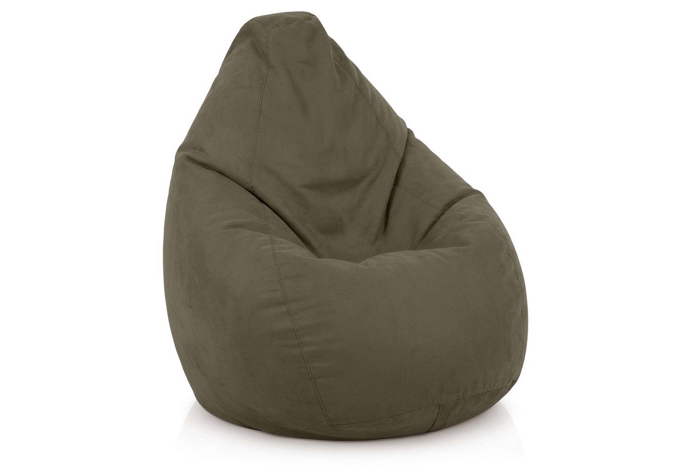 Green Bean Sitzsack Kinder Sitzsack Drop 60x60x90cm (mit Rückenlehne 60x60x90cm - Indoor Sitzkissen 220L EPS-Perlen Füllung, Kuschelig Waschbar), Bean Bag Boden – Bild 2 von 5