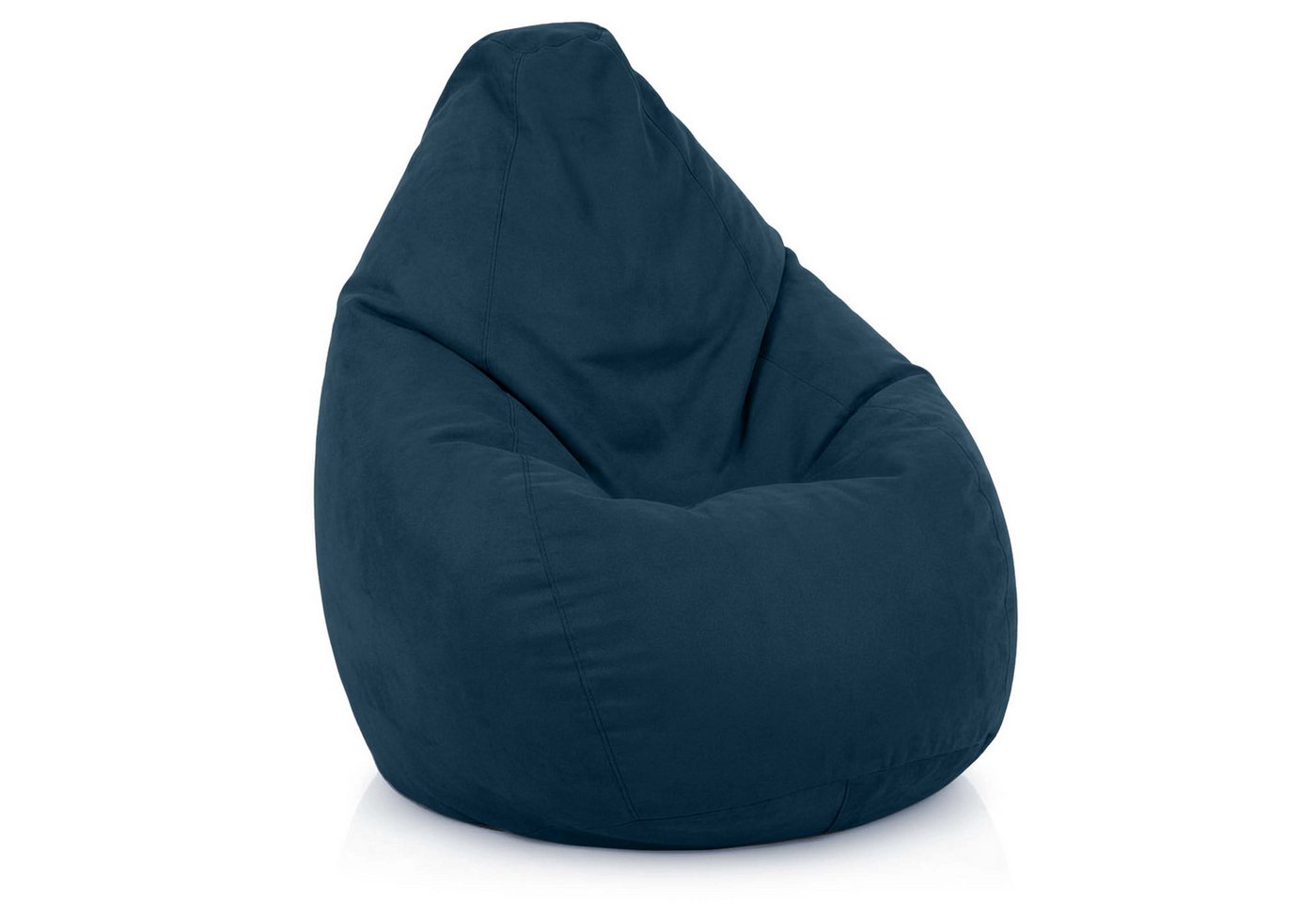 Green Bean Sitzsack Kinder Sitzsack Drop 60x60x90cm (mit Rückenlehne 60x60x90cm - Indoor Sitzkissen 220L EPS-Perlen Füllung, Kuschelig Waschbar), Bean Bag Boden – Bild 2 von 5