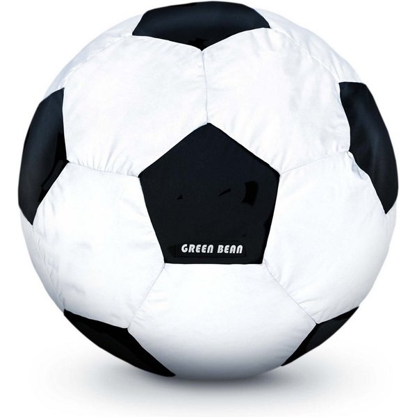 Green Bean Sitzsack Sport, Basketball Fußball Sitzsack fertig befüllt mit EPS Perlen - Orange