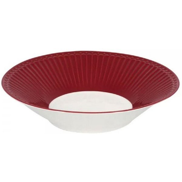 Greengate Suppenteller Pastateller Alice Clared Red (23 cm)