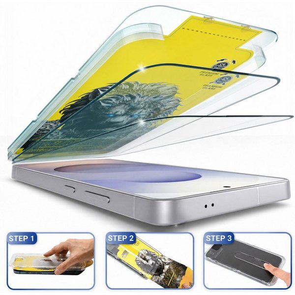 GreenHec Displayschutzglas Panzerfolie Samsung S25 S24 Plus Ultra Displayschutzfolie Glas Schutz für Samsung Galaxy S24 Ultra, Spar-Set, Handy Display Screen Pr