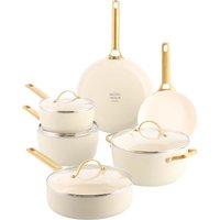 GreenPan Pfannen- & Topfset "Padova Reserve" 6er-Set, creme