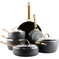 GreenPan Pfannen- & Topfset "Padova Reserve" 6er-Set, schwarz