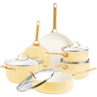 GreenPan Pfannen- & Topfset "Padova Reserve" 6er-Set, gelb
