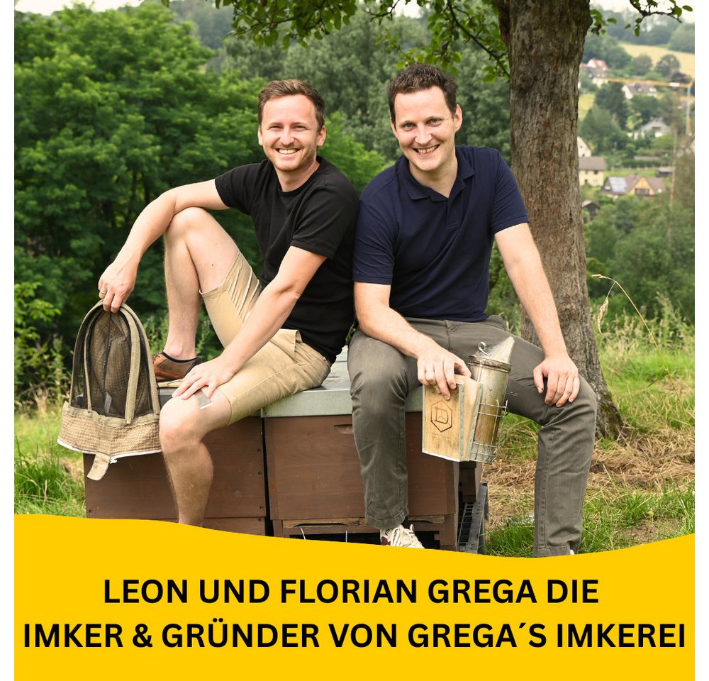 Grega´s Imkerei Honig Buchweizenhonig, 1 x 250 g, (kräftig & herb, Dunkler Charakterhonig cremig), aus Deutschland direkt vom Imker – Bild 5 von 5