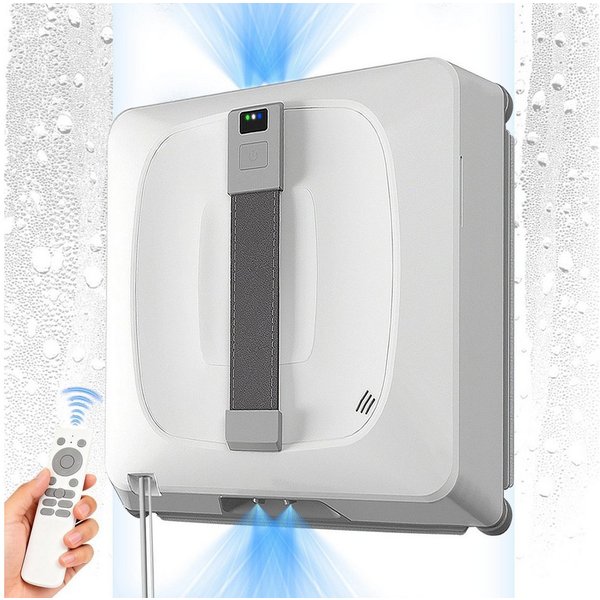 Grenintol Fensterputzroboter Automatischer Fensterputzroboter 8000PA,Fenstersauger mit Water Tank, (Standard-Set, Fensterreinigungsroboter-Set mit Zubehör (inkl