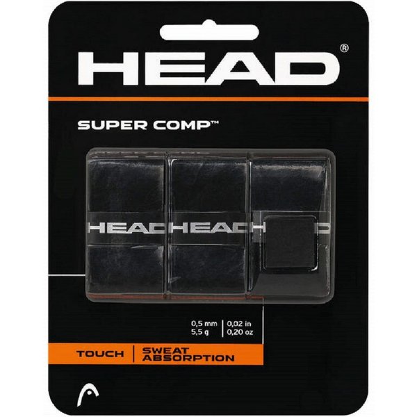 Head Griffband HEAD Super Comp 3er Pack schwarz