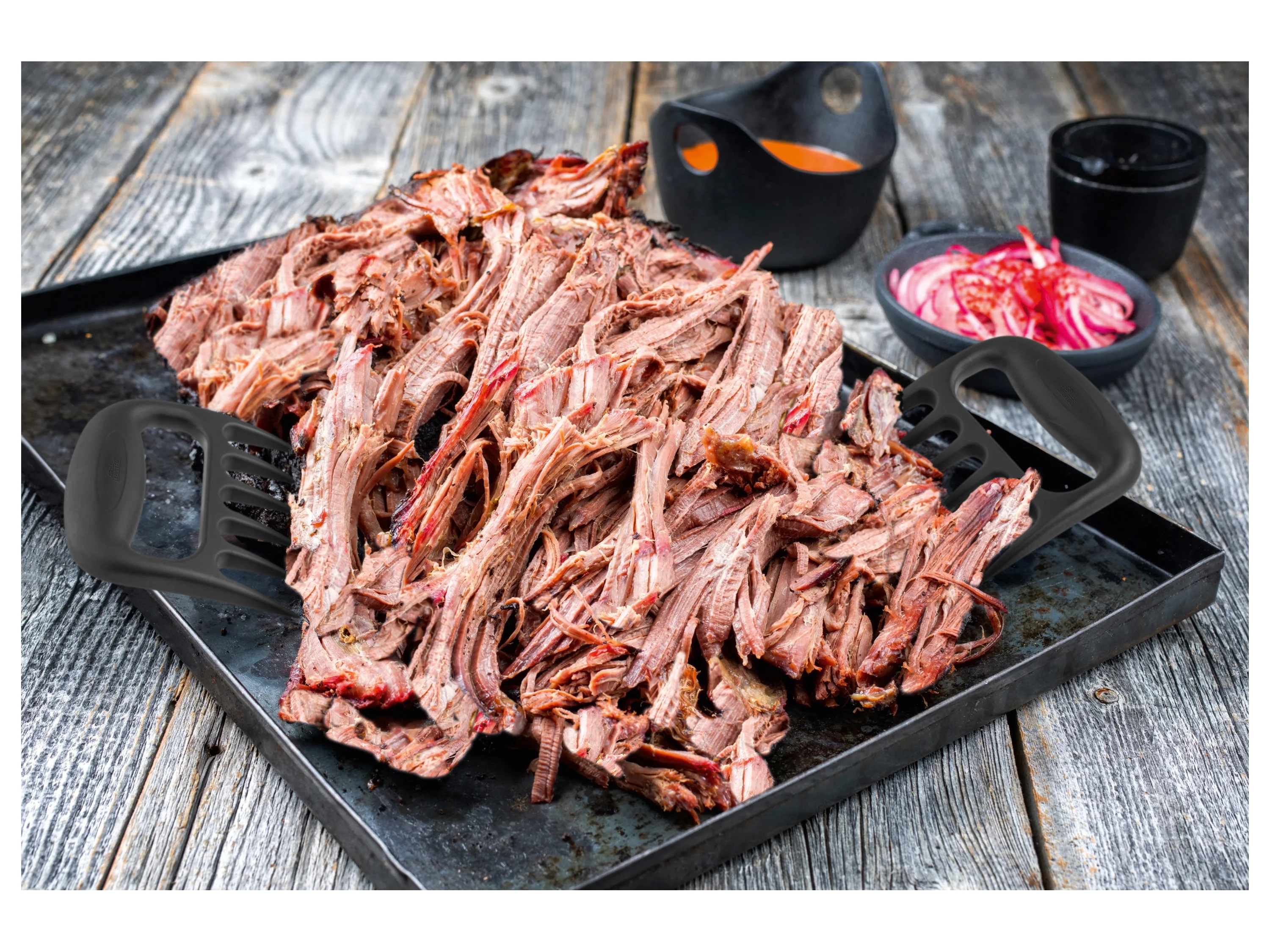 GRILLMEISTER Burger-Set / Pulled-Pork-Set (Starter-Kit BBQ) – Bild 3 von 4