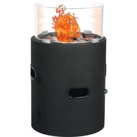 GRILLMEISTER Gasfeuerstelle, rund, mit Piezo-Zündsystem, 8 kW