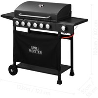 GRILLMEISTER Gasgrill 6+1