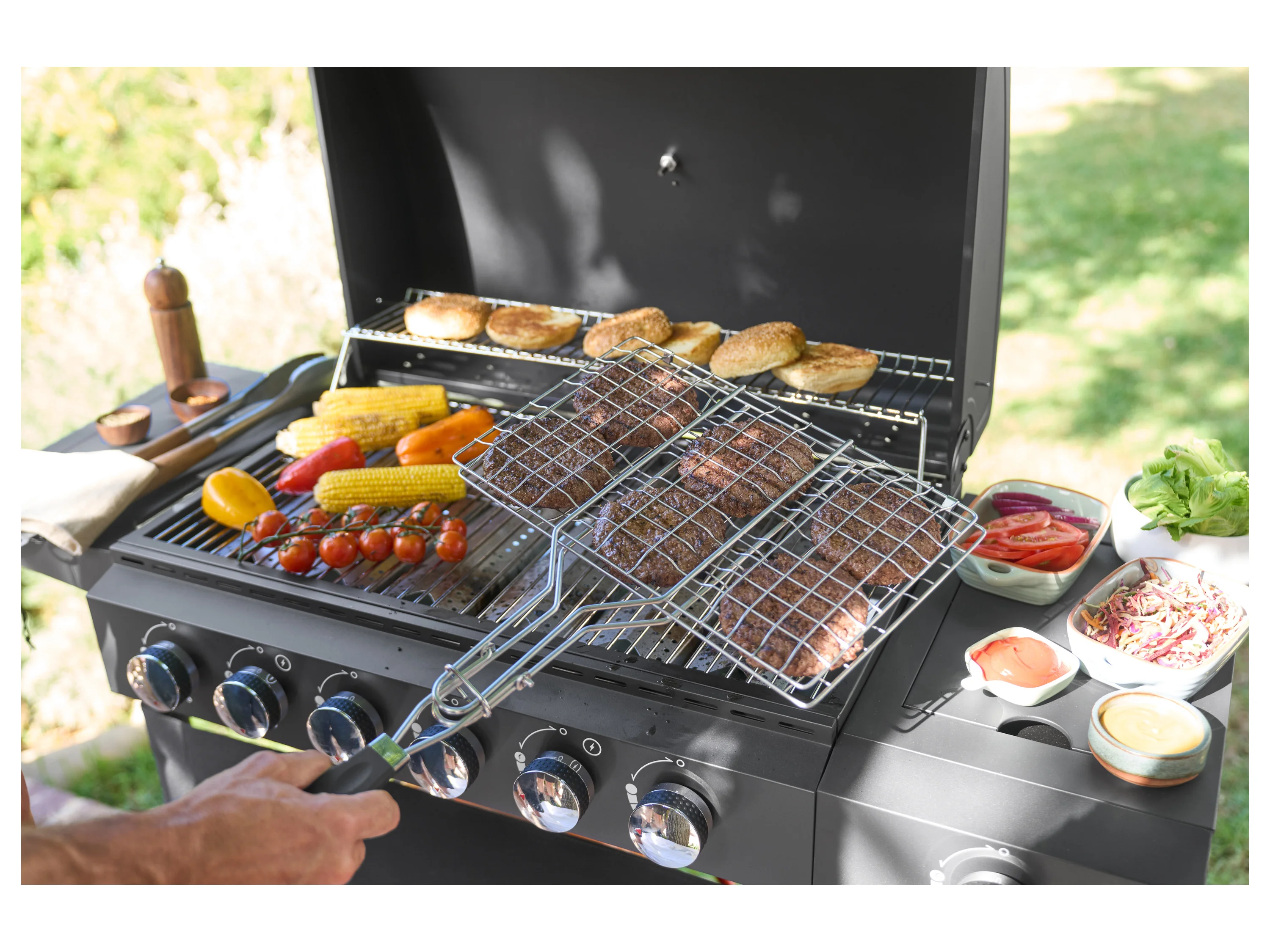 GRILLMEISTER Hamburgerhalter – Bild 2 von 2