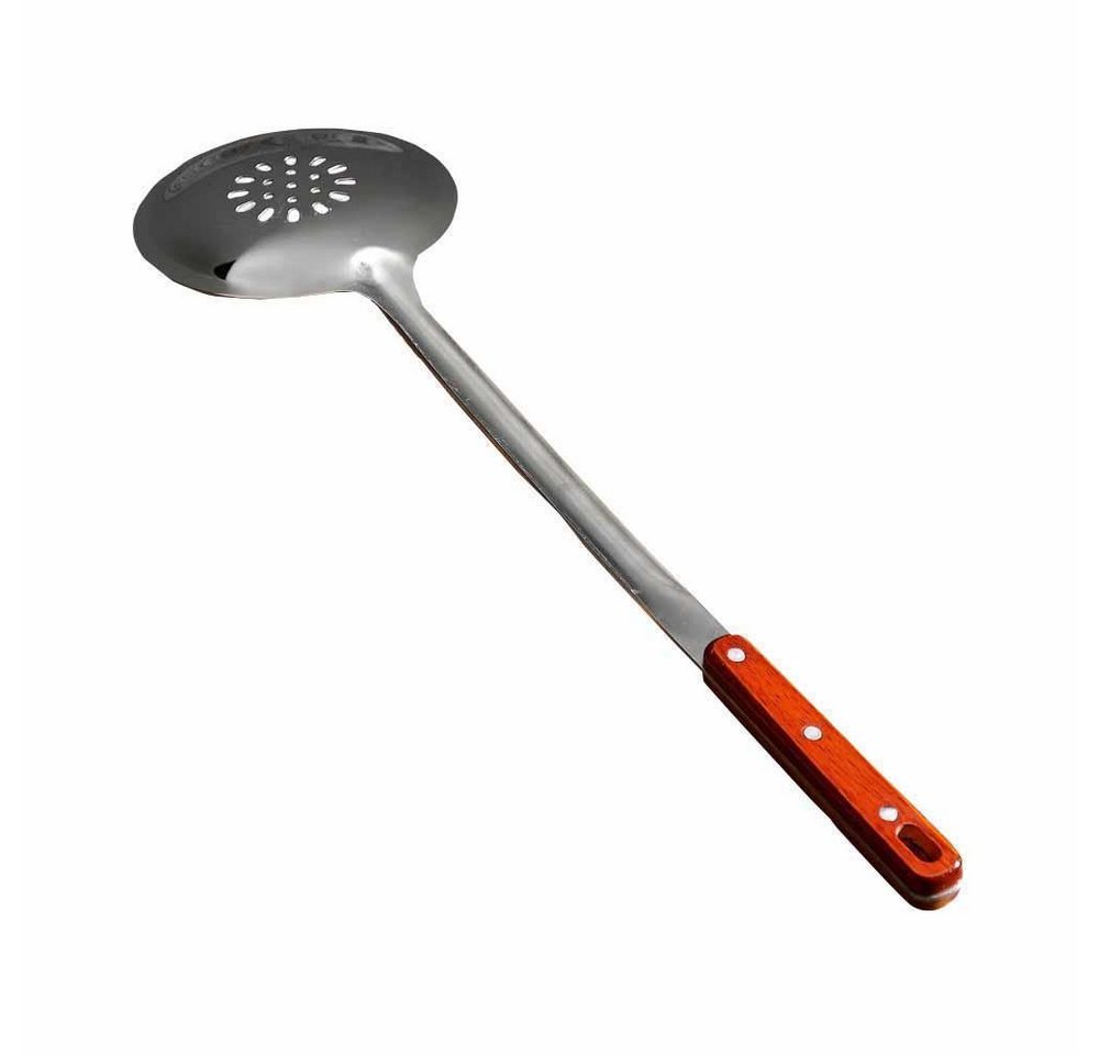Grillpeter Grillbesteck-Set Schöpfkellen Set 4 tlg. mit Holzgriff Edelstahl für Kasan Utschak Plow – Bild 2 von 4