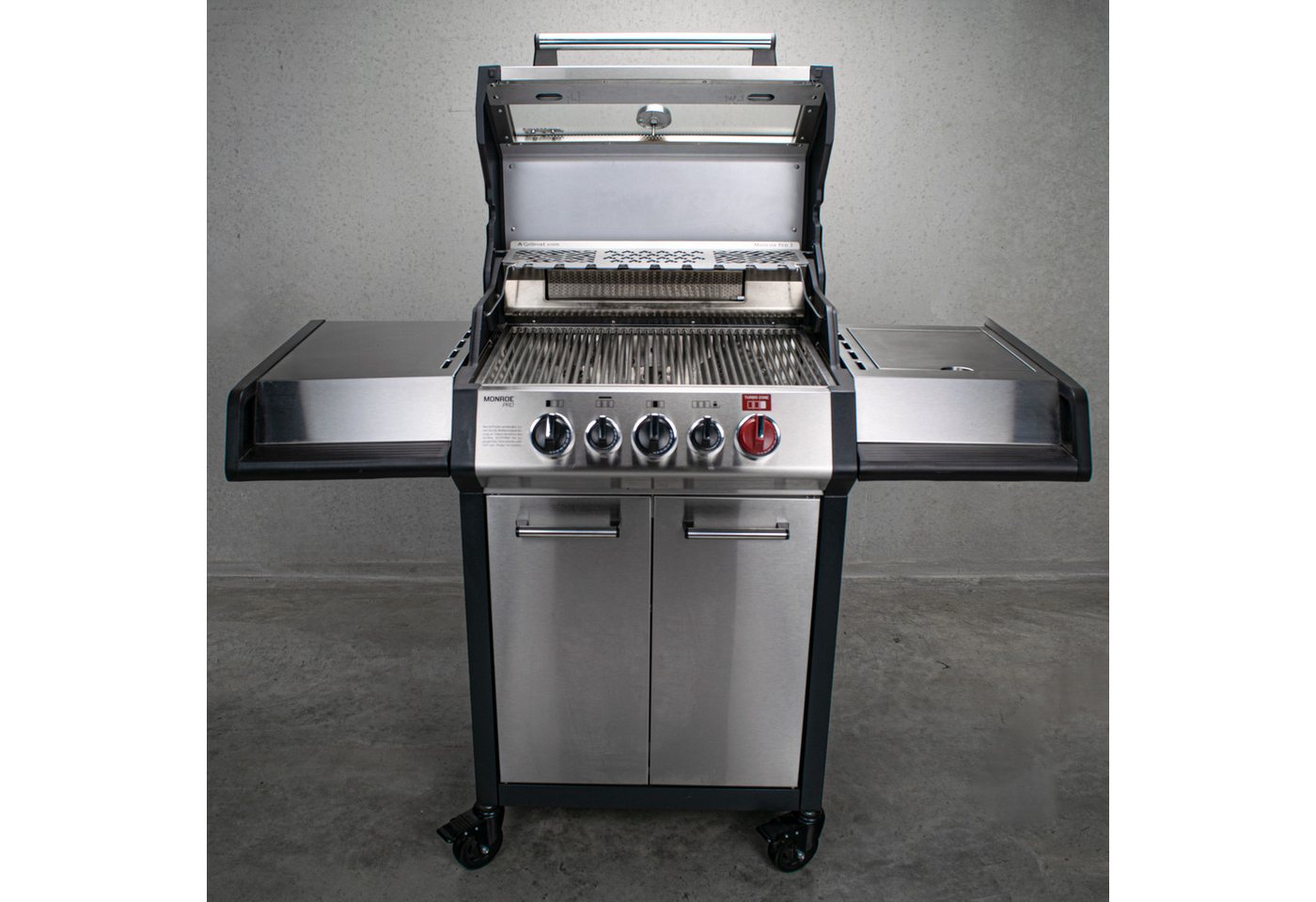 Grillrost.com BBQ Grillrost BBQ Warmhalterost Enders Monroe Pro 3, Made in Germany – Bild 4 von 5