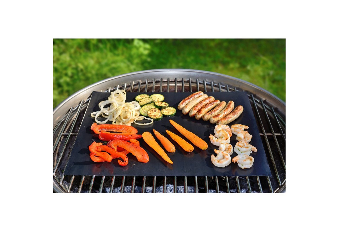 GRÄWE Grillschale GRÄWE Grillmatten 3 Stück, 40 x 33 cm, Glasfaser – Bild 3 von 5