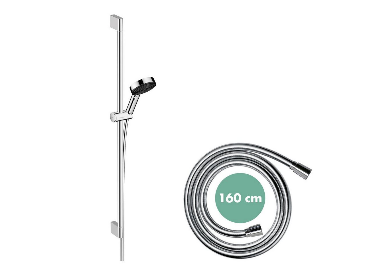 Grohe Brausegarnitur Hansgrohe Brausegarnitur 3 Strahlarten Pulyify – Bild 2 von 5