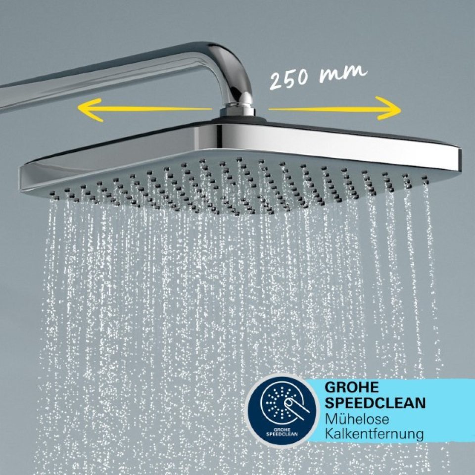 Grohe Duschsystem Vitalio Comfort 250 Flex Duschsystem, chrom (26698001) – Bild 3 von 5