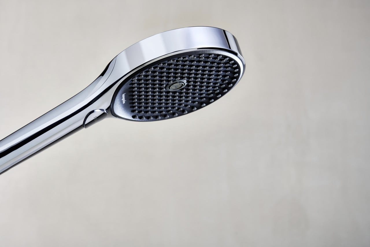 Grohe Handbrause Hansgrohe Handbrause 3 Strahlarten Rainfinity – Bild 2 von 4