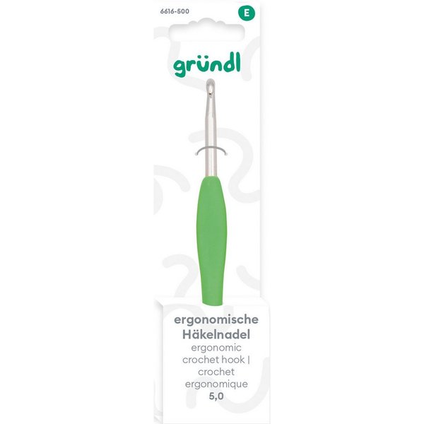 Gründl Häkelnadeln Häkelnadel Ergonomisch, 1 Stück