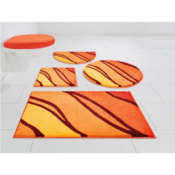 Grund Badematte Belize, Badvorleger, Badezimmer Teppich, sehr weich, Höhe 20 mm, rutschhemmend beschichtet, schnell trocknend, fußbodenheizungsgeeignet, Polyacr