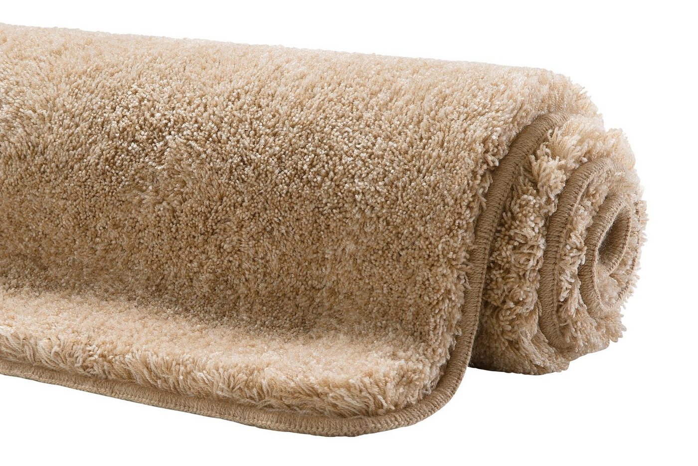 Grund Badematte Melos, Badvorleger, Badezimmer Teppich, sehr weich, Höhe 27 mm, rutschhemmend beschichtet, fußbodenheizungsgeeignet, Kunstfaser, rechteckig, mel – Bild 5 von 5