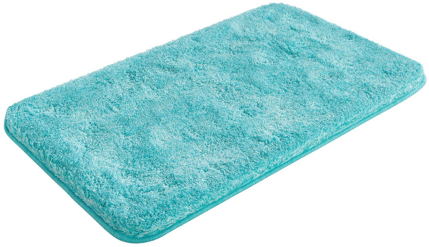 Grund Badematte Melos, Badvorleger, Badezimmer Teppich, sehr weich, Höhe 27 mm, rutschhemmend beschichtet, fußbodenheizungsgeeignet, Kunstfaser, rechteckig, mel – Bild 2 von 5