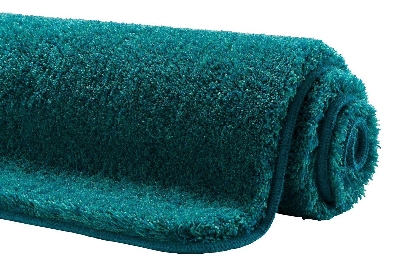 Grund Badematte Melos, Badvorleger, Badezimmer Teppich, sehr weich, Höhe 27 mm, rutschhemmend beschichtet, fußbodenheizungsgeeignet, Kunstfaser, rechteckig, mel – Bild 5 von 5