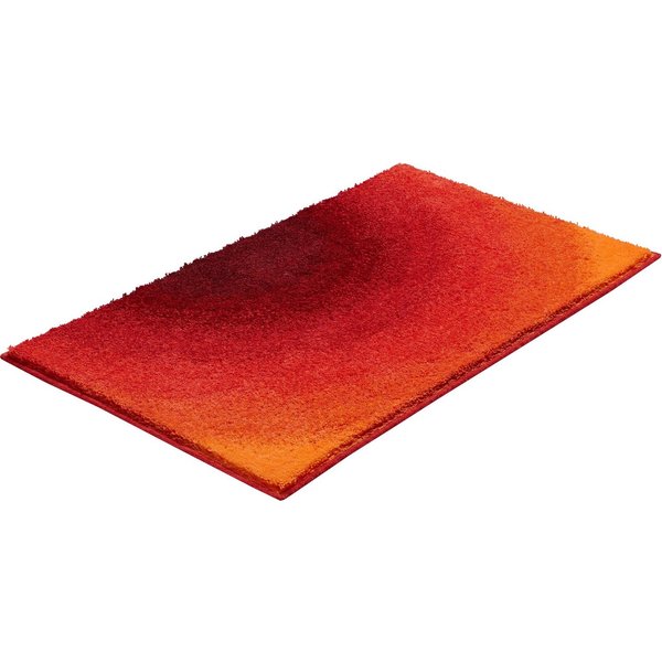 Grund Badematte Sunshine, Höhe 24 mm, rutschhemmend beschichtet, fußbodenheizungsgeeignet, Kunstfaser, rechteckig, Badematte mit Farbverlauf