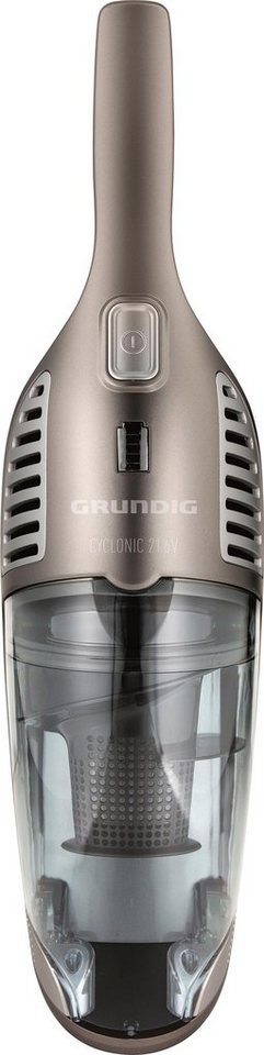 Grundig Akku-Stielstaubsauger VCH 9832, 2- in 1 Akkusauger, herausnehmbares Handteil, beutellos, 75 min Akkulaufzeit, platzsparende Aufbewahrung, 4-stufige Akku – Bild 2 von 5