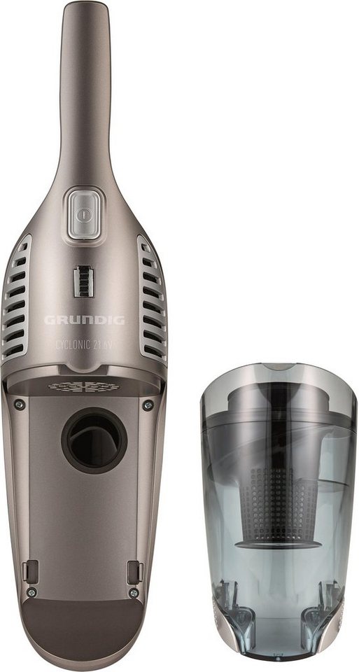 Grundig Akku-Stielstaubsauger VCH 9832, 2- in 1 Akkusauger, herausnehmbares Handteil, beutellos, 75 min Akkulaufzeit, platzsparende Aufbewahrung, 4-stufige Akku – Bild 3 von 5