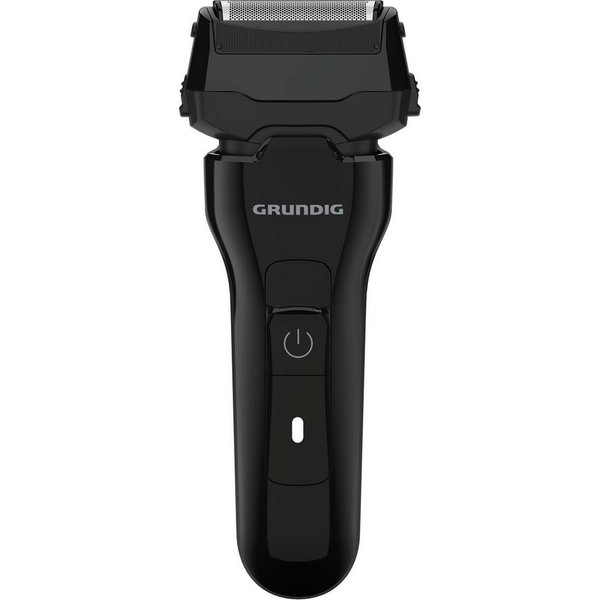 Grundig Elektrorasierer Herrenrasierer MS 6330, Aufsätze: 1, ausklappbarer Langhaarschneider, 3‑fach Rasierer mit Li‑Ion Akku, LED‑Display & Fast Charge