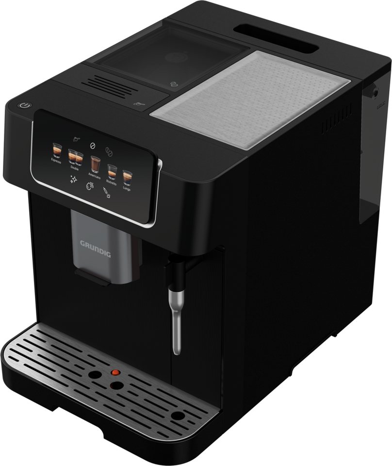 Grundig Kaffeevollautomat KVA 6230, 1350W Kaffeevollautomat mit 19 Bar, Touch & GrindPro™ Mahlwerk – Bild 3 von 5