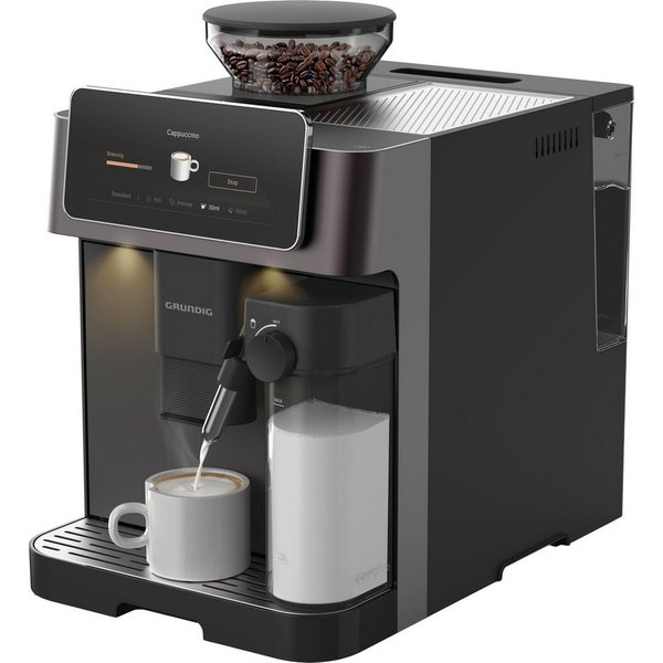 Grundig Kaffeevollautomat KVA 9230, Premium Kaffeevollautomat mit App, 50+ Getränke & CreamyPro™
