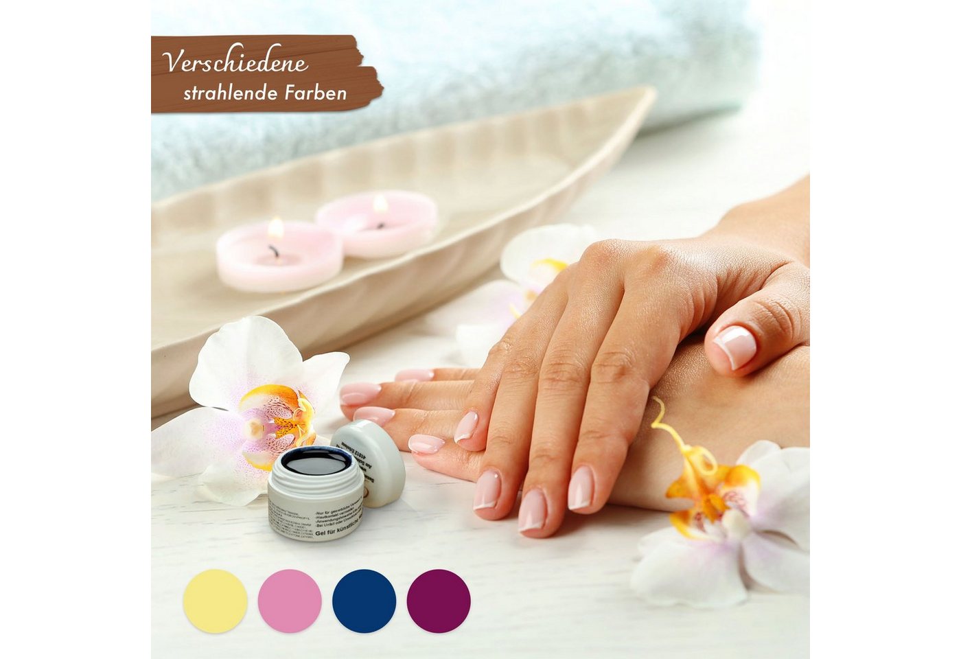 GS-Nails UV-Gel 5ml Aubergine #A2 – Bild 2 von 5