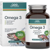 GSE Bio-Kapseln Omega 3-Fischöl, 90 Stück