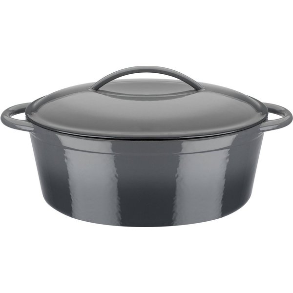 GSW Bräter grey, Gusseisen (1-tlg), 7 Liter, Induktion