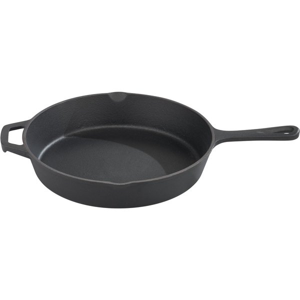 GSW Bratpfanne Black Iron BBQ, Gusseisen (1-tlg), Pfanne zur Anwendung auf dem Grill, Feuer oder im Backofen