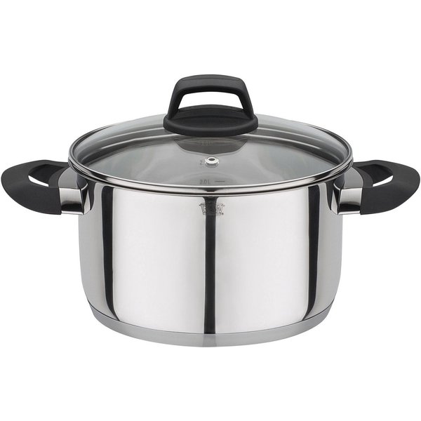 GSW Fleischtopf Como, Edelstahl 18/8 (1-tlg), Induktion